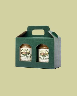 Box duo millefiori - coriandolo