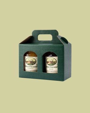 Box duo millefiori - acacia